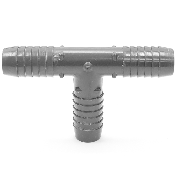 Adapter Plastic TEE 3 4 In ID Rubber Hose Barb To Hose Bards adapter-plastic-tee-3-4-in-id-rubber-hose-barb-to-hose-bards
