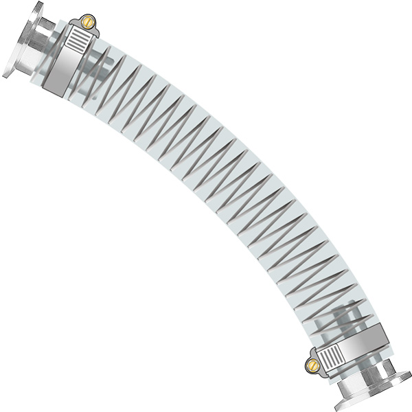 Ideal Spectroscopy  PVC Steel Reinforced Spring Vacuum Hose 1 1/2 inch