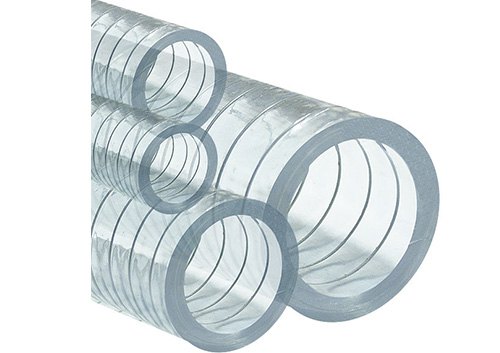 SPRING REINFORCED CLEAR PVC Cover Image