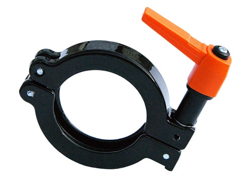 RATCHET CLOSURE HINGED CLAMP Cover Image
