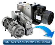 Agilent Varian Vacuum Equipment Rotary Vane Pump Exchange