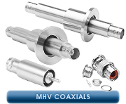 Ideal-Vacuum-Feedthroughs MHV Coaxials