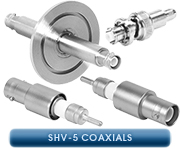 Ideal-Vacuum-Feedthroughs SHV-5 Coaxials