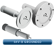 Ideal-Vacuum-Feedthroughs SHV-B Grounded Coaxials