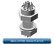 Ideal-Vacuum-Feedthroughs Multipin Baseplates
