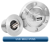 Ideal-Vacuum-Feedthroughs USB Multipins