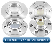 Ideal-Vacuum-Feedthroughs Extended Range Viewports