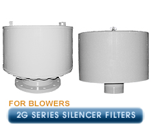 Solberg, 2G Series: Silencer Filters for Blowers