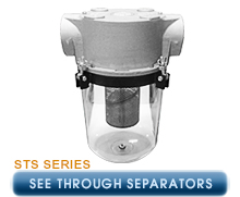 Solberg, STS Series: See-Through Liquid Separators