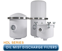 Solberg, HDL Series: Oil Mist Discharge Filters