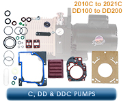 Ideal-Vacuum-Kits-And-Parts Alcatel Adixen 2010C, 2015C, 2021C, DD100, DDC100, DD200, DDC200
 Pumps