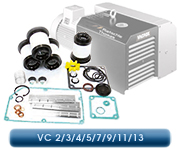 Ideal-Vacuum-Kits-And-Parts Rietschle VC200,VC300,VC400,VC500,VC700,VC900, VC1100, VC1300

