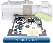 Ideal-Vacuum-Kits-And-Parts Stokes V-009 & V-005 


