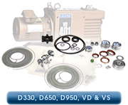 Ideal-Vacuum-Kits-And-Parts Ulvac D330K/DK, D650K/DK, D950K/DK, VD301,VD401, VS1501/2401 (VER 1/VER 2), VS2401 (VER 2)