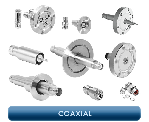 Inficon, Feedthroughs, Coaxial Feedthroughs