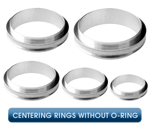 Inficon, ISO-KF Centering Rings & Seals, Centering Ring Without O-Ring