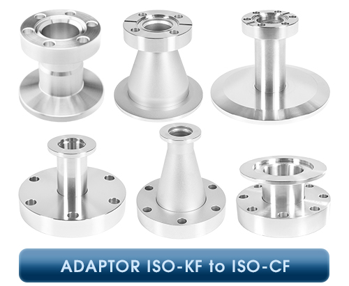Inficon, ISO-KF Transition Pieces, Adaptor ISO-KF / ISO-CF