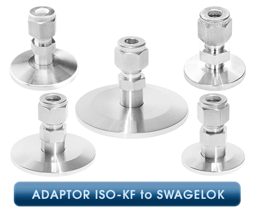 Inficon, ISO-KF Transition Pieces, Adaptor ISO-KF / Swagelok