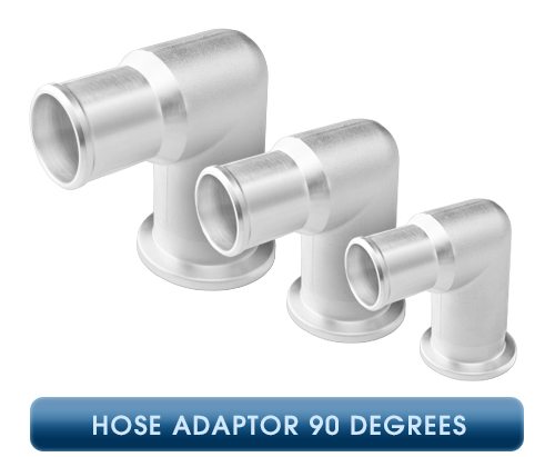 Inficon, ISO-KF Hose & Hose Connection, Hose Adapter 90 Degrees