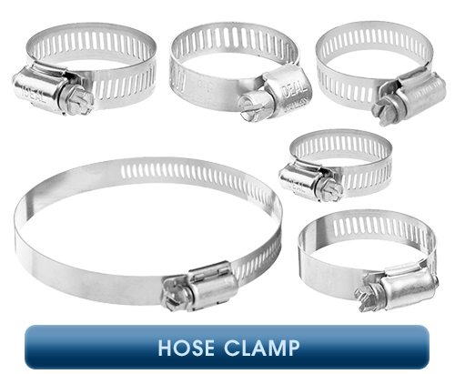 Inficon, ISO-KF Hose & Hose Connection, Hose Clamp