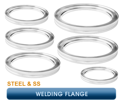 Inficon, ISO-K Connection Elements, Welding Flange – Steel & SS