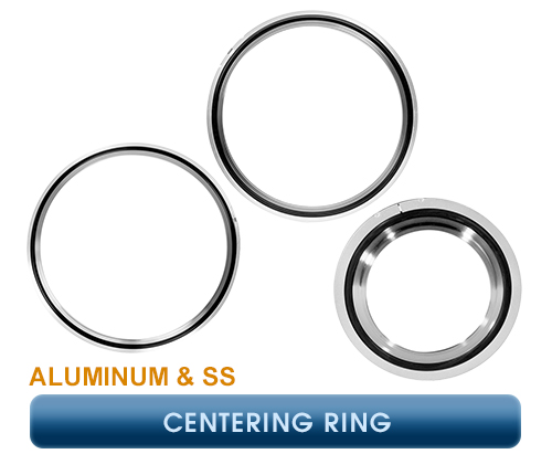 Inficon, ISO-K Centering Rings & Seals, Centering Ring – Aluminum & SS