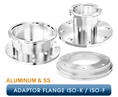 Inficon, ISO-K Transition Pieces, Adaptor Flange ISO-K / ISO-F