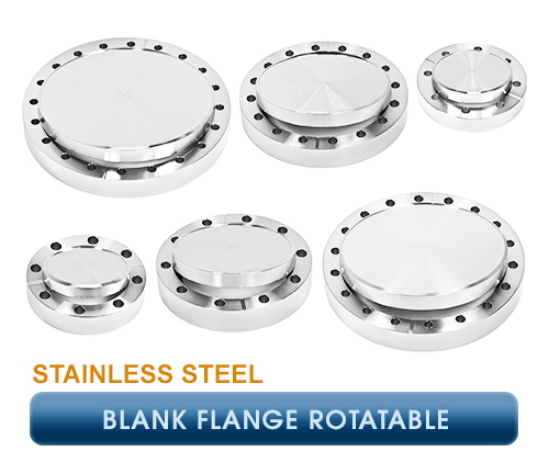 Inficon, CF Flanges, Blank Flange Rotatable - SS
