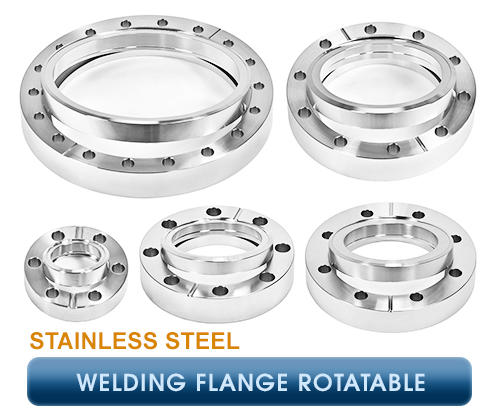 Inficon, CF Flanges, Welding Flange Rotatable – SS