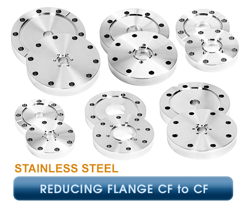 Inficon, CF Flanges, Reducing Flange CF-F / CF-F – SS