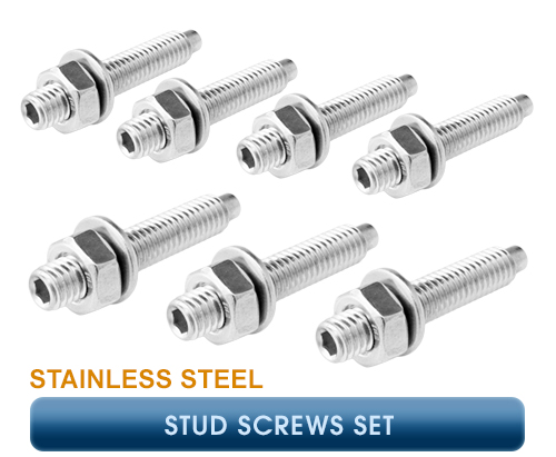 Inficon, CF Connection Elements, Set of Stud Screws