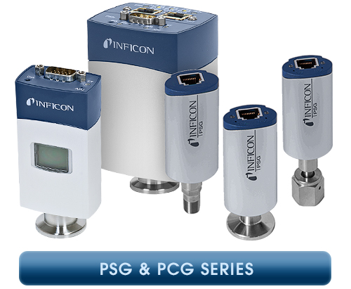 Inficon, Wide Range Vacuum Gauges, PSG & PCG