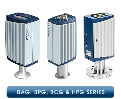 Inficon, Wide Range Vacuum Gauges, BAG4xx, BPG, BCG & HPG 