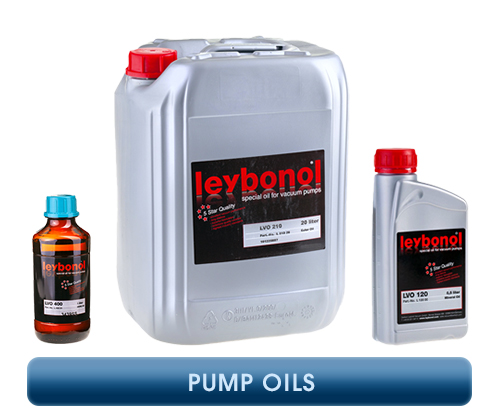 Oerlikon Leybold, Accessories, Parts & Oil
