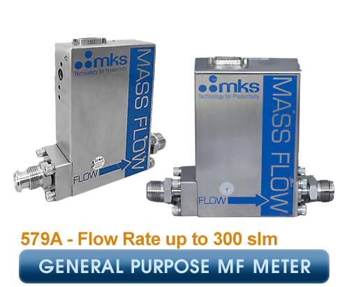 MKS, Metal & Elastomer Sealed Mass Flow Controllers