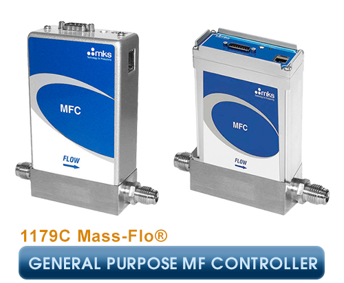 MKS, Metal & Elastomer Sealed Mass Flow Controllers
