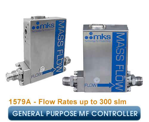 MKS, Metal & Elastomer Sealed Mass Flow Controllers