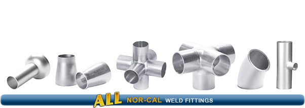 Nor-Cal End Cap Reducer 3" OD X 1 1/2" OD            ECR-300-150 weld fittings 