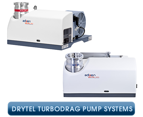 Pfeiffer Adixen Drytel Turbo Drag Pumping Packages