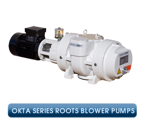 Pfeiffer Okta Roots Blower Vacuum Pumps
