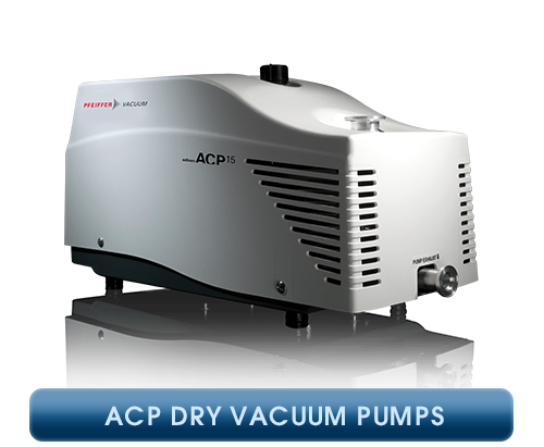 Pfeiffer-Adixen ACP Dry Multi-Stage Roots Vacuum Pumps 