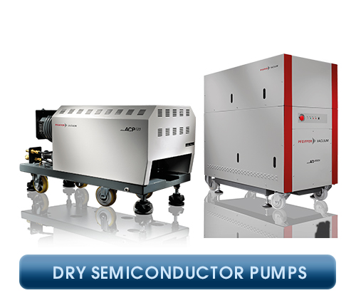 Dry Semiconductor Multi-Stage Roots Vacuum Pumps