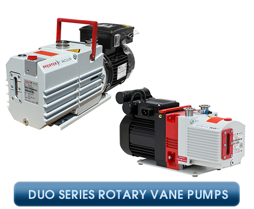DUO Series Rotary Vane Vacuum Pumps