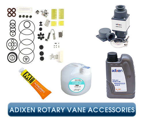 Pfeiffer Adixen-Alcatel Annecy Rotary Vane Pump Accessories