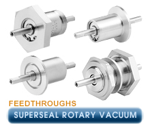 Rigaku, Superseal Rotary Vacuum Feedthroughs