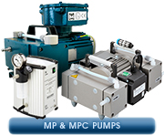 Welch Dry Diaphram MP/MPC Vacuum Pumps 