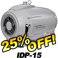 Agilent IDP-15 Dry Scroll Vacuum Pumps On Sale