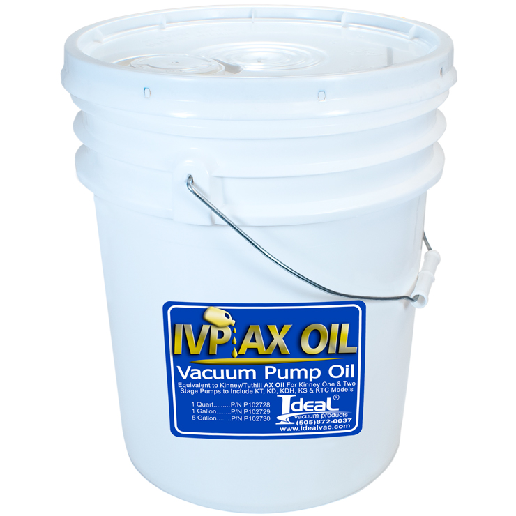 Ideal Vacuum Kinney Tuthill AX Oil for KT, KD, KDH, KS, KC and KTC
