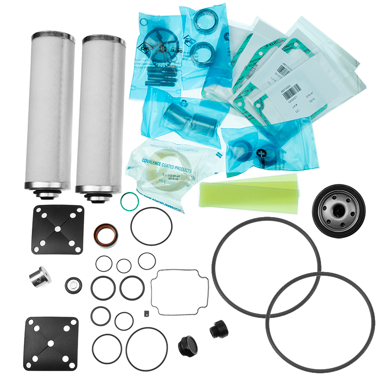 Ideal | Major Repair and Rebuild Kit for Busch 0100F Rotary Vane Vacuum Pumps, WITH Vanes and Filters BMKF013A