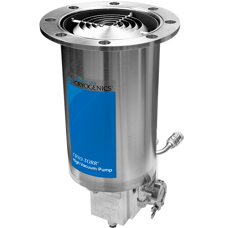 Ideal Vacuum | Edwards Brooks CTI Cryogenics Cryo-Torr 8 High Vacuum Pump,  6 inch ANSI Cryopump, 1500 l/s Air, 4000 l/s Water Vapor, 8033167